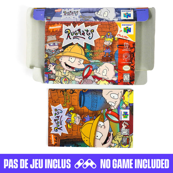Rugrats Scavenger Hunt [Box] (Nintendo 64 / N64)