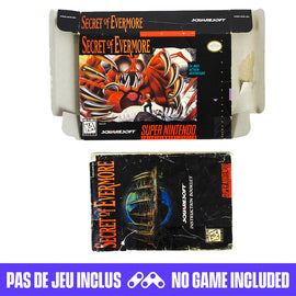 Secret of Evermore [Box] (Super Nintendo / SNES)