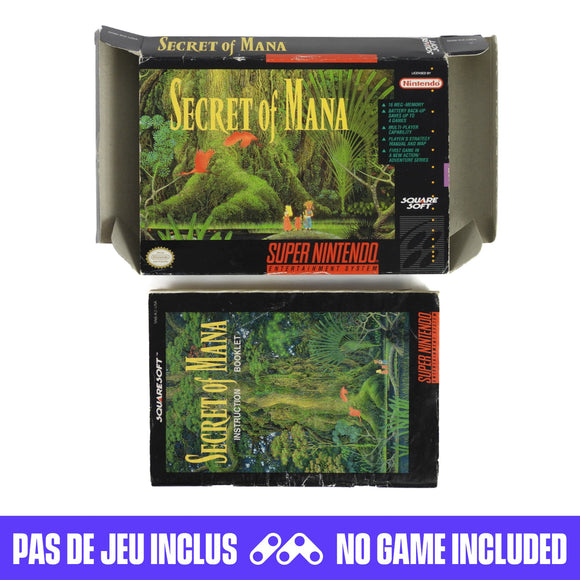 Secret Of Mana [Box] (Super Nintendo / SNES)