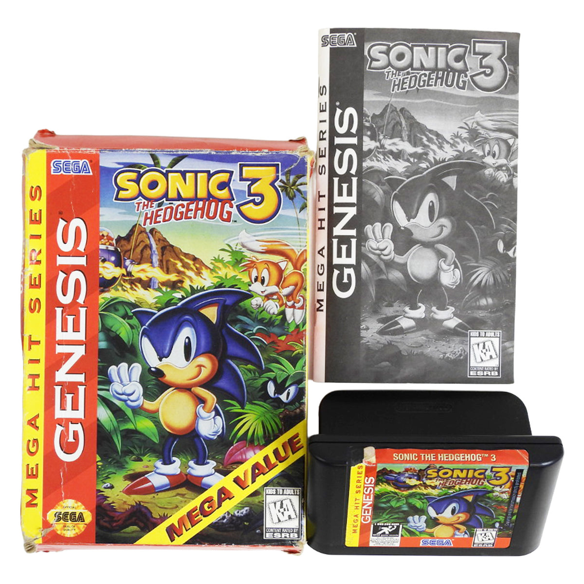 Sonic the Hedgehog 3 [Mega Hit Series] (Sega Genesis)
