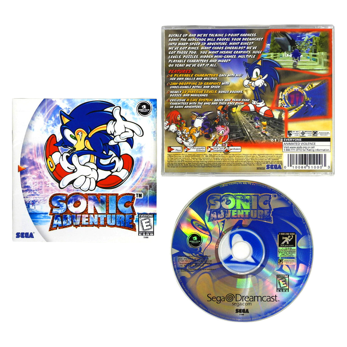 Sonic Adventure (Sega Dreamcast)