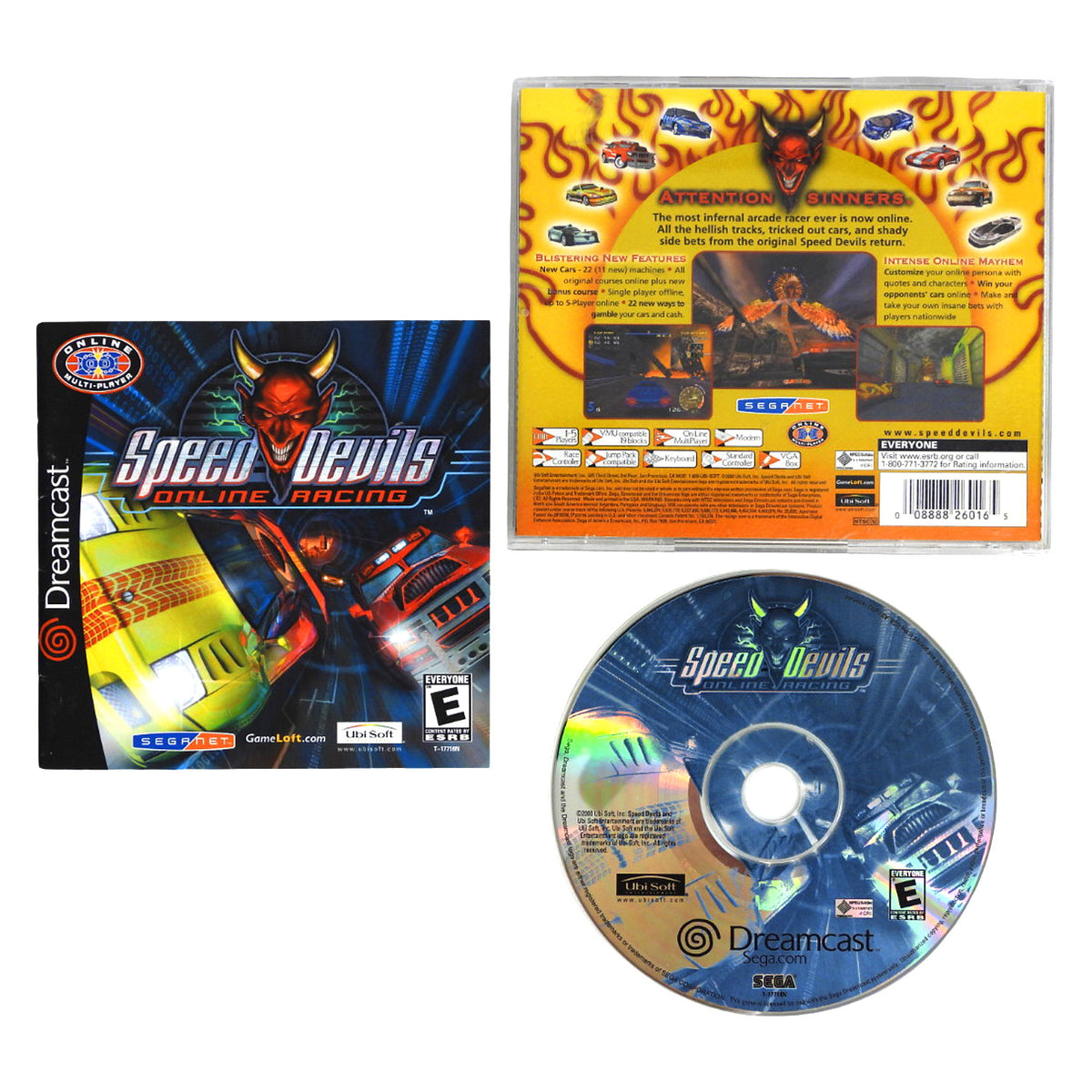 Speed Devils Online Racing (Sega Dreamcast)