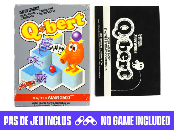 Q*Bert [Box] (Atari 2600)