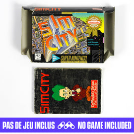 SimCity [Player's Choice] [Box] (Super Nintendo / SNES)