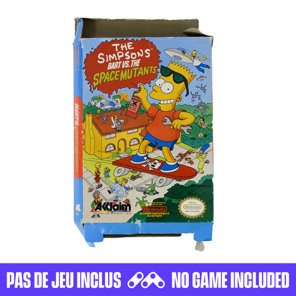 The Simpsons Bart vs the Space Mutants [Box] (Nintendo / NES)