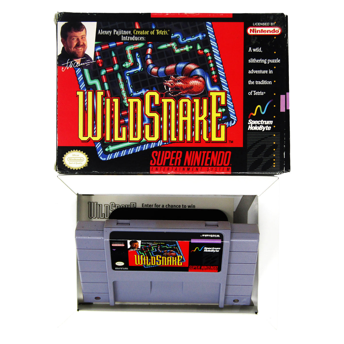 WildSnake (Super Nintendo / SNES)