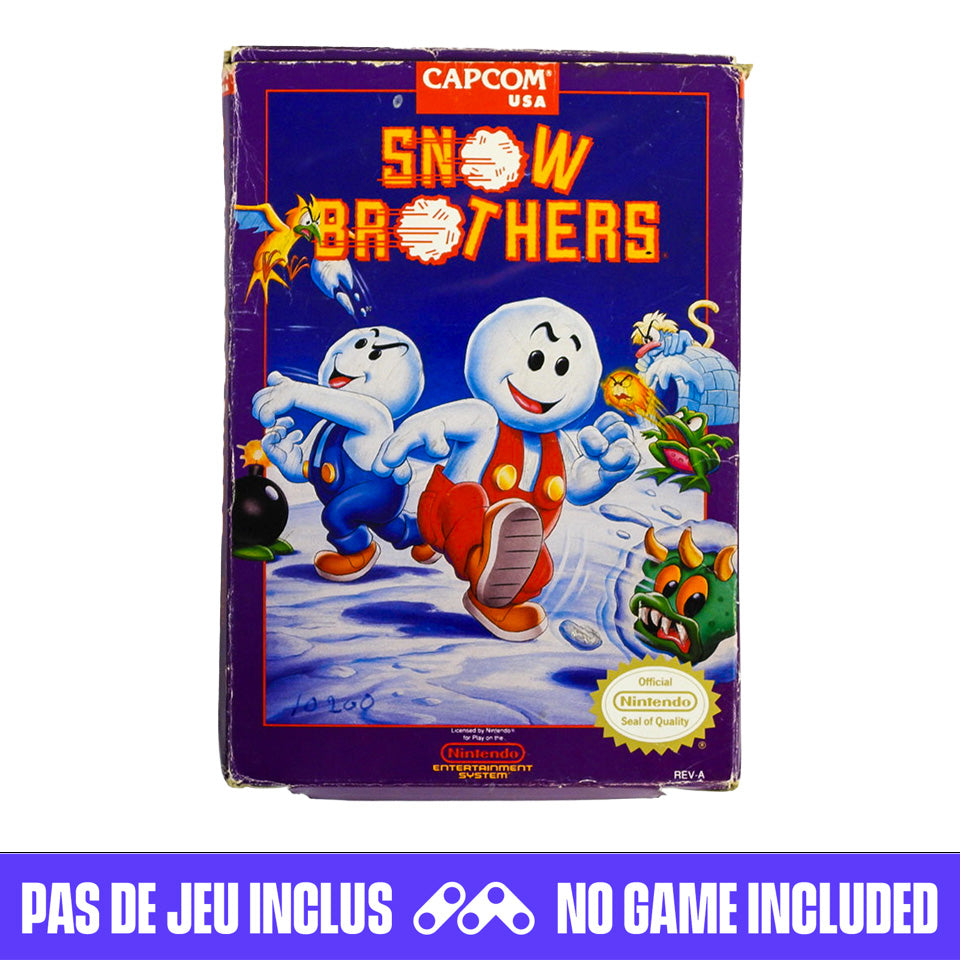 Snow Brothers [Box] (Nintendo / NES)