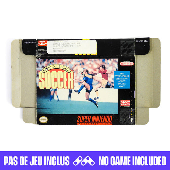 World League Soccer [Box] (Super Nintendo / SNES)