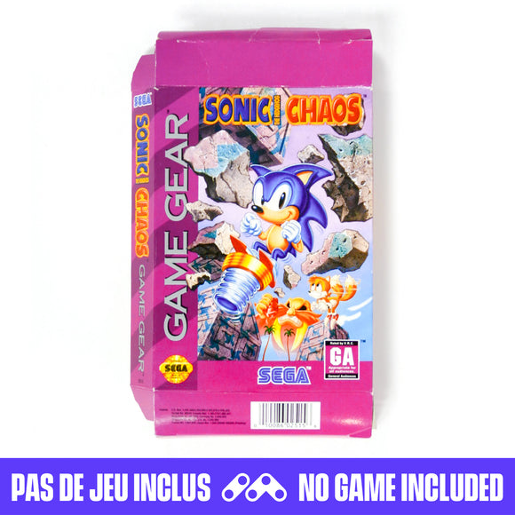 Sonic Chaos [Box] (Sega Game Gear)