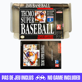 Tecmo Super Baseball [Box] (Super Nintendo / SNES)
