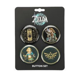 Ensemble de 4 macarons Zelda Tears Of The Kingdom