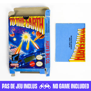 To The Earth [Box] (Nintendo / NES)