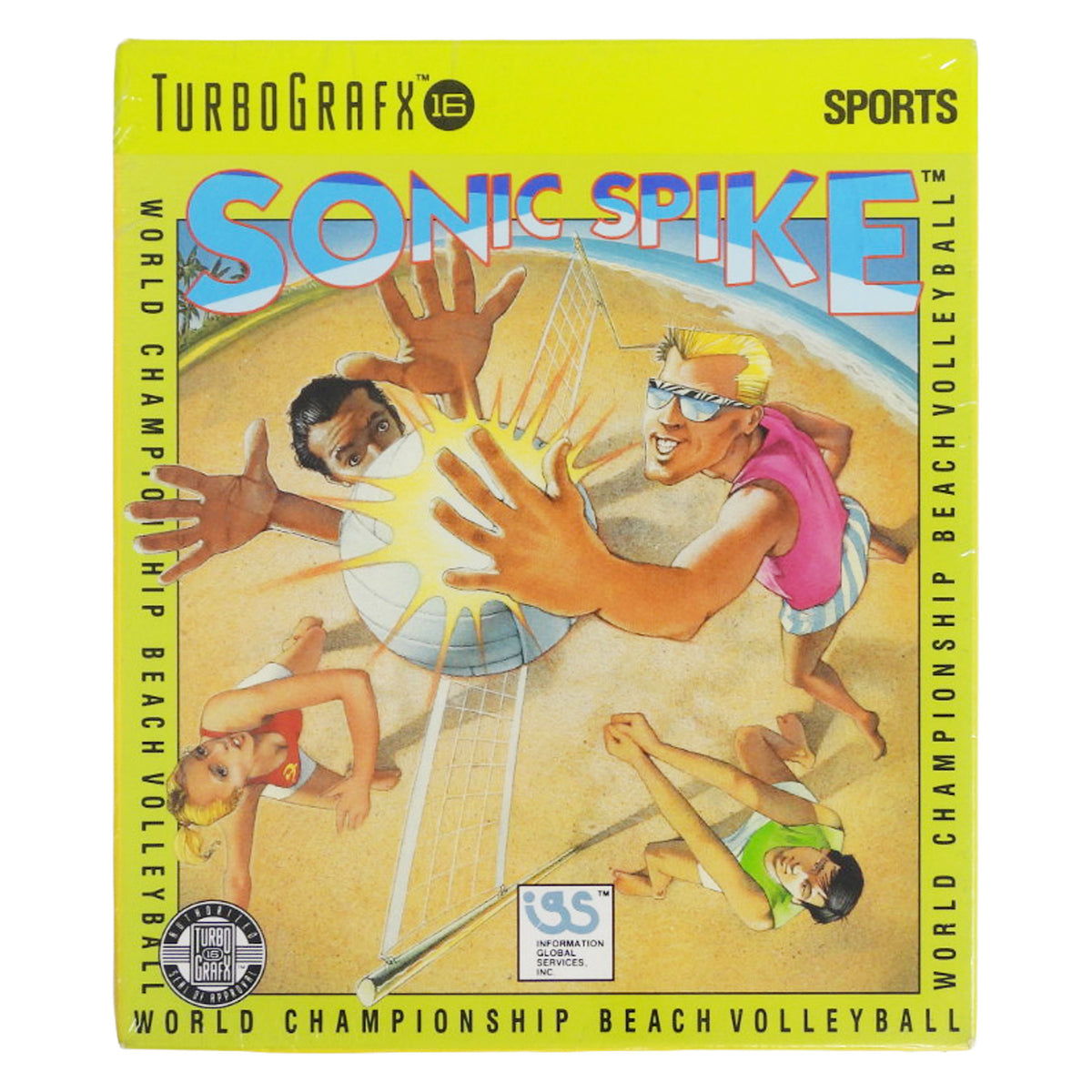 Sonic Spike Volleyball (TurboGrafx-16)