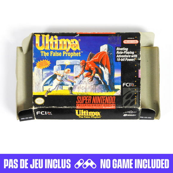 Ultima The False Prophet [Box] (Super Nintendo / SNES)