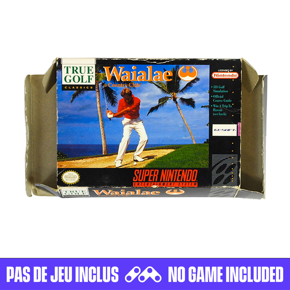 Waialae Country Club [Box] (Super Nintendo / SNES)
