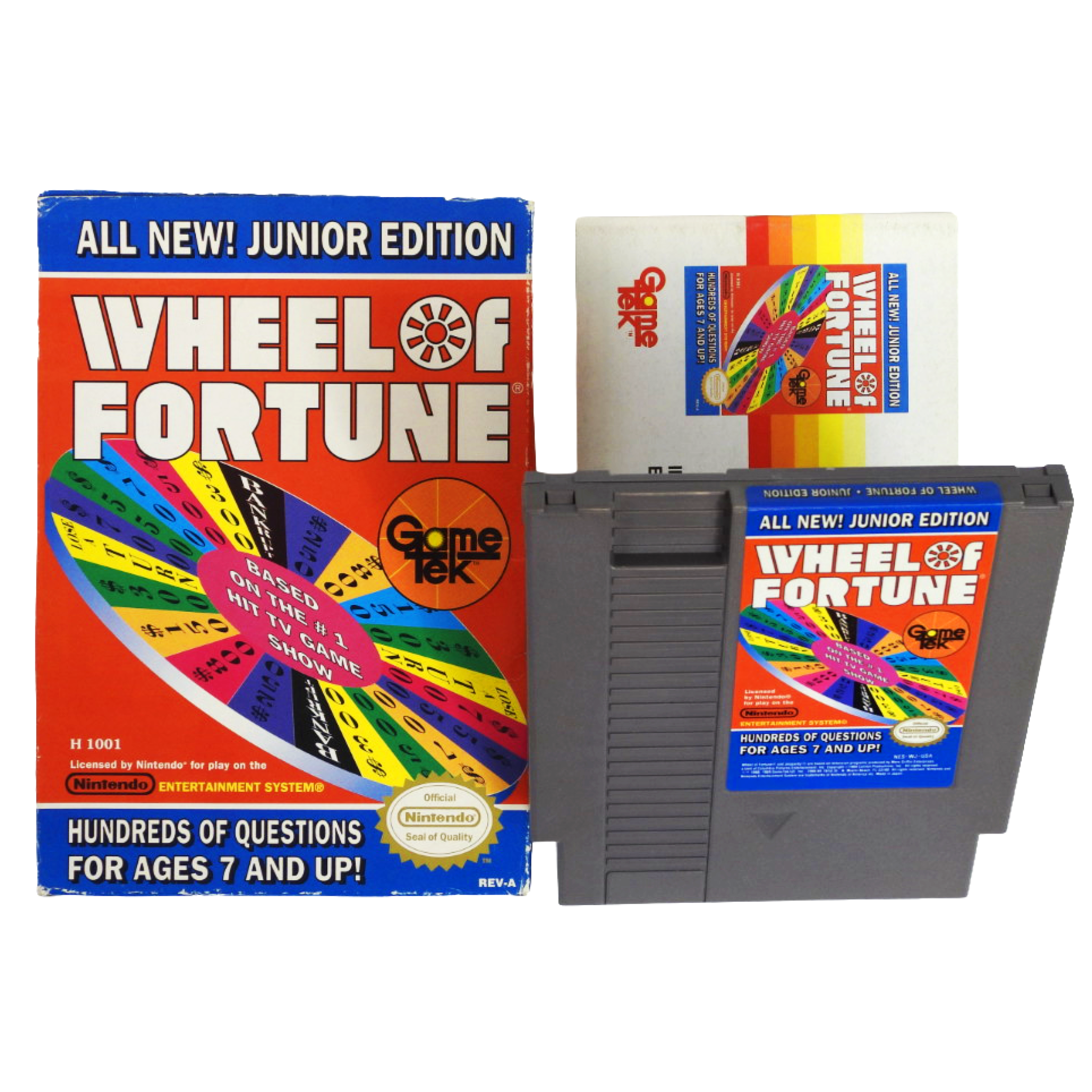 Wheel Of Fortune Junior Edition (Nintendo / NES)