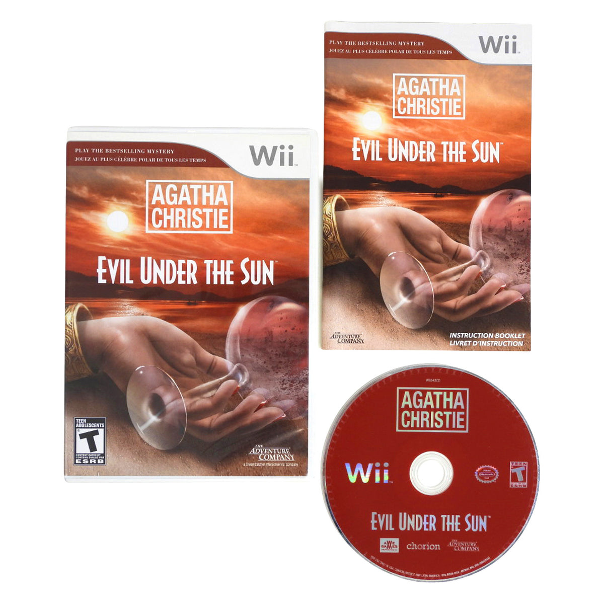 Agatha Christie Evil Under the Sun (Nintendo Wii)