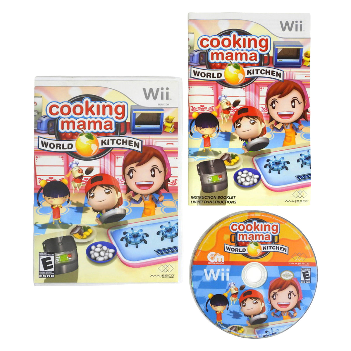 Cooking Mama World Kitchen (Nintendo Wii)