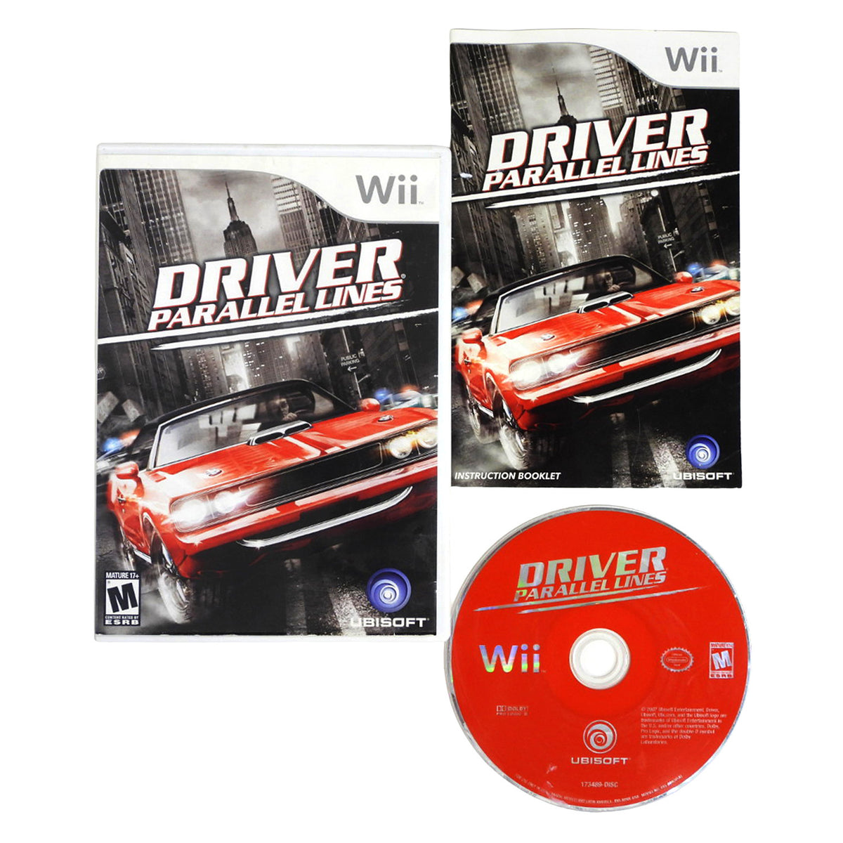 Driver Parallel Lines (Nintendo Wii)