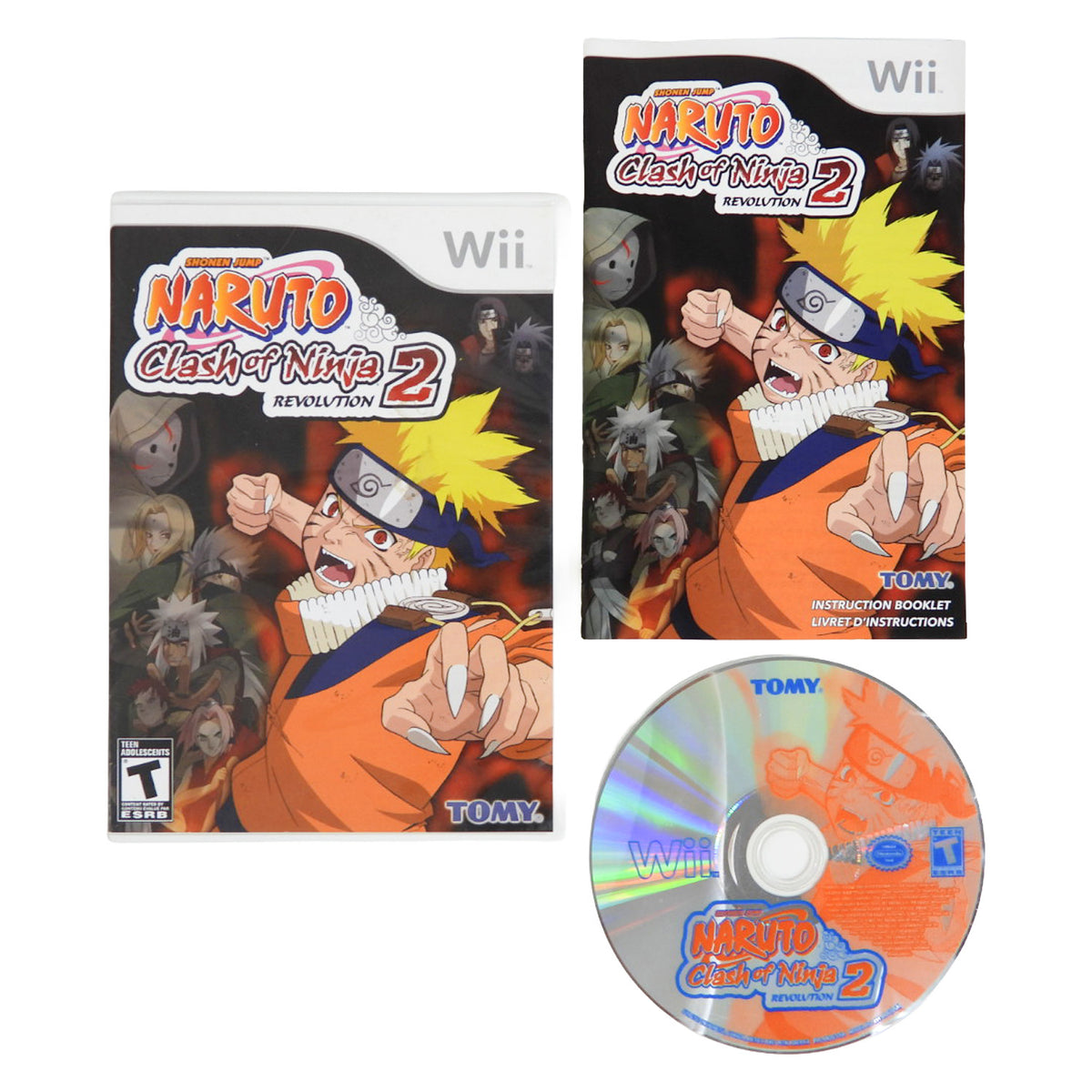 Naruto Clash of Ninja Revolution 2 (Nintendo Wii)