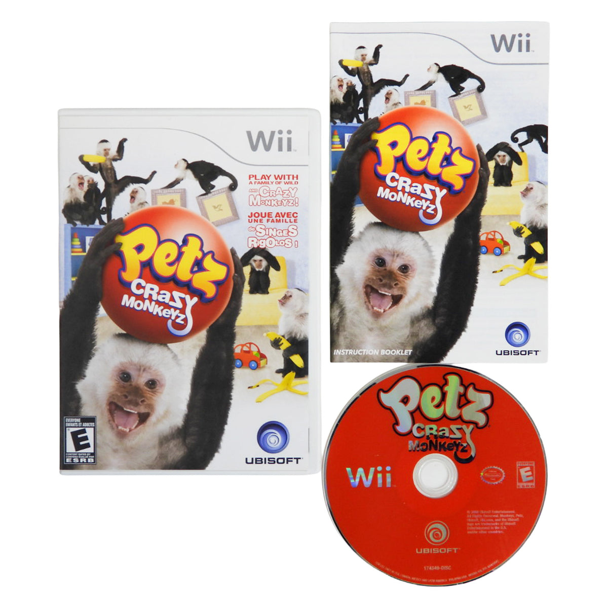Petz Crazy Monkeyz (Nintendo Wii)