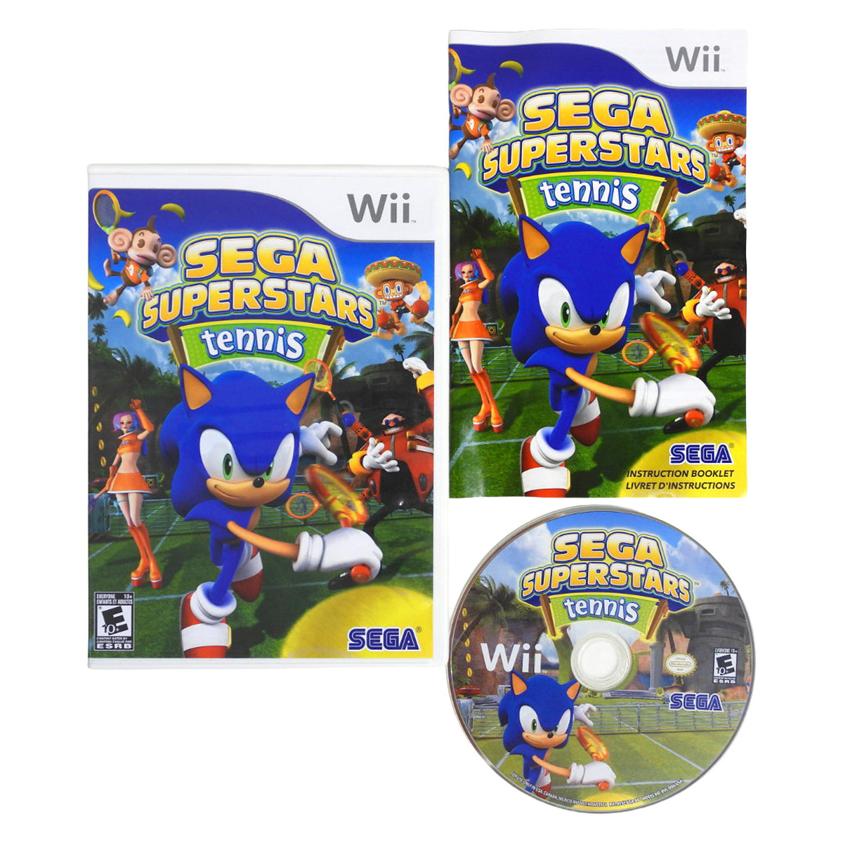 Sega Superstars Tennis (Nintendo Wii)