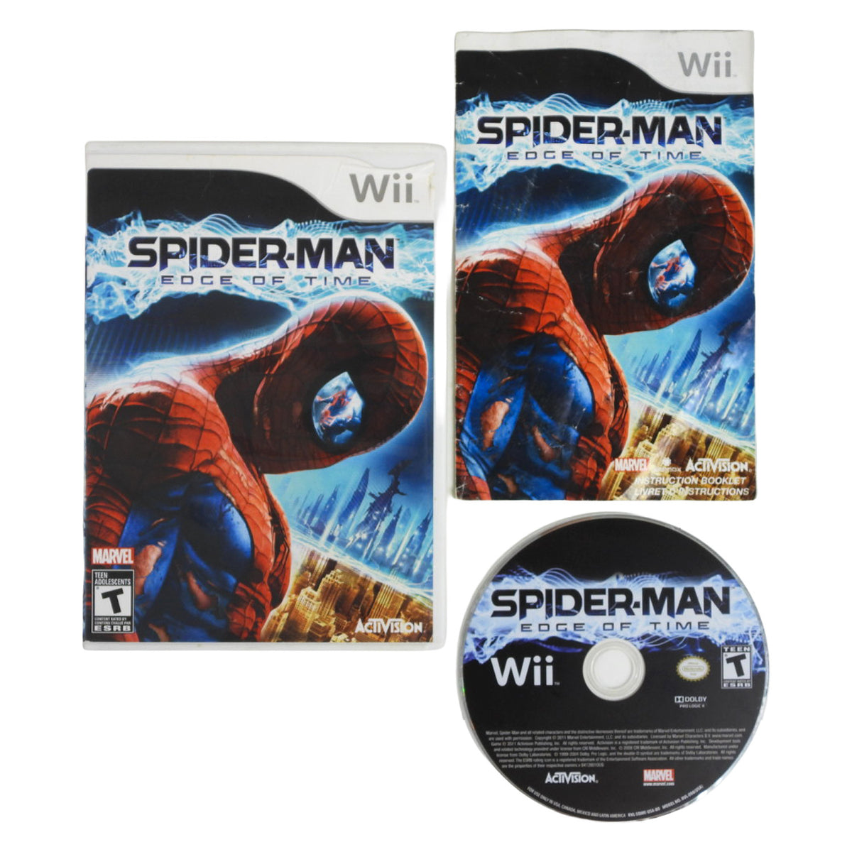 Spiderman: Edge of Time (Nintendo Wii)