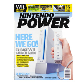 Wii Launch [Volume 210] [Nintendo Power] (Magazines)
