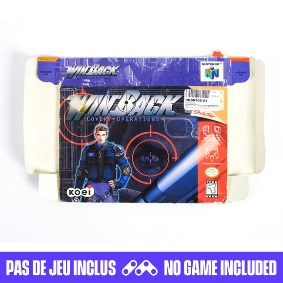 Winback Covert Operations [Box] (Nintendo 64 / N64)
