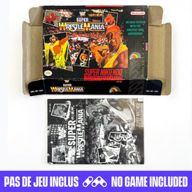 WWF Super Wrestlemania [Box] (Super Nintendo / SNES)