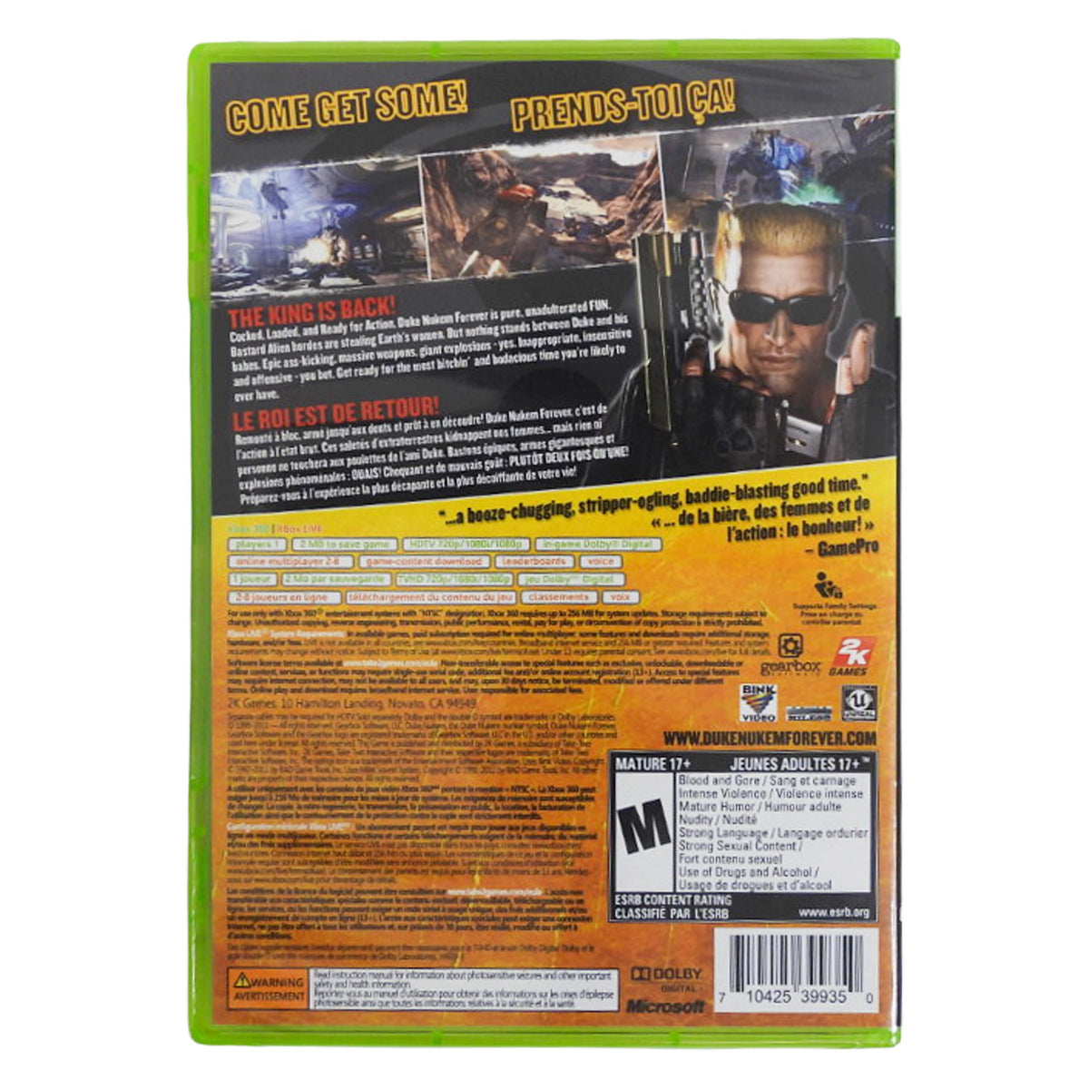 Duke Nukem Forever (Xbox 360) – Retro MTL