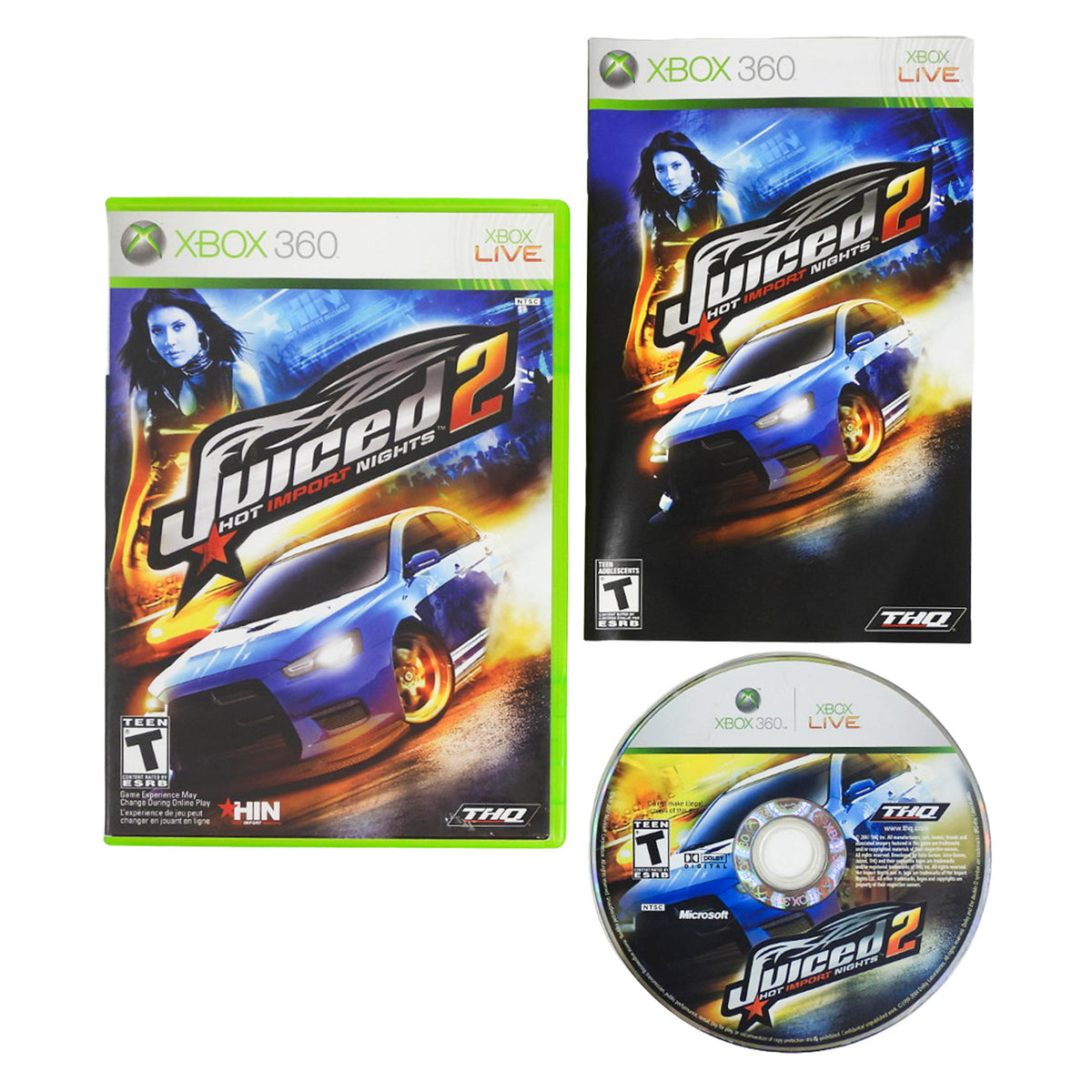 Juiced 2 Hot Import Nights (Xbox 360)