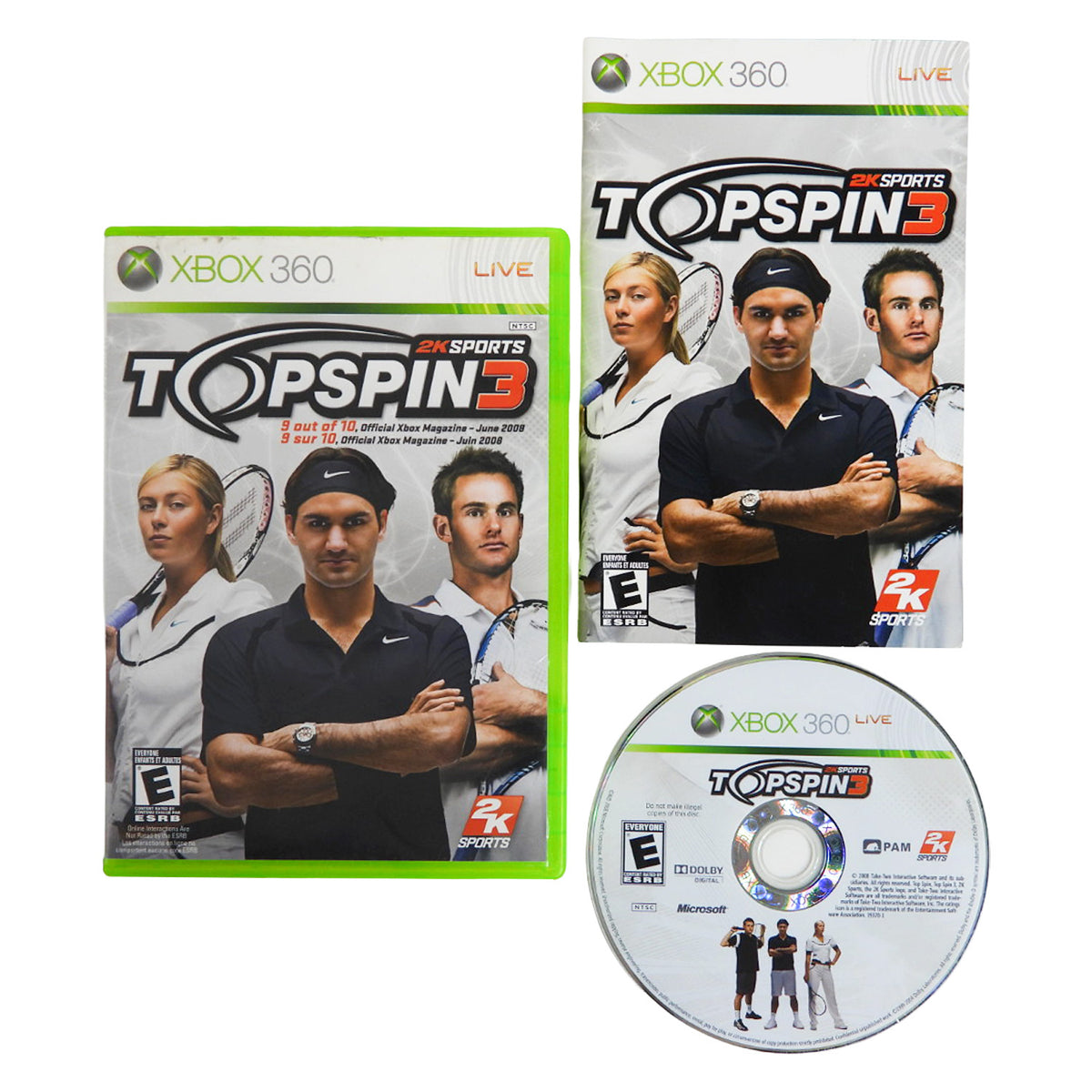 Top Spin 3 (Xbox 360)
