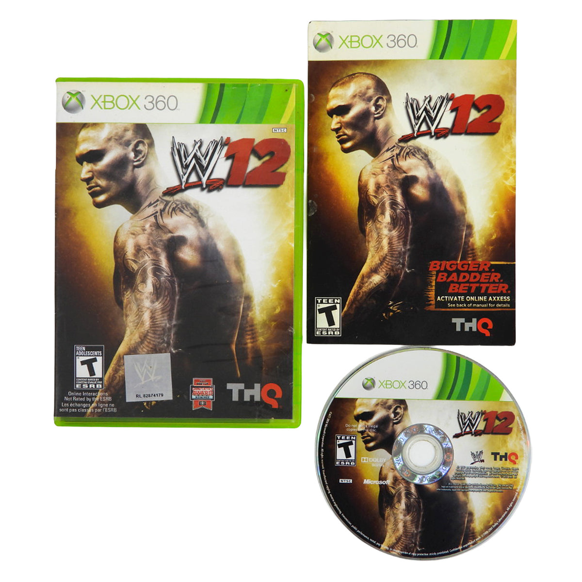 WWE '12 (Xbox 360)