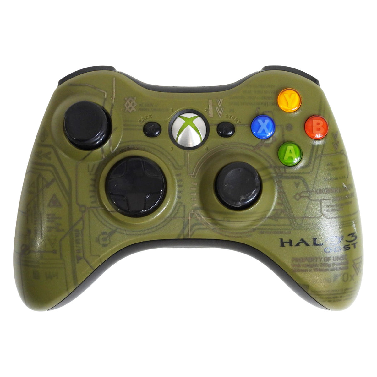 Xbox 360 Wireless Controller [Halo 3 ODST Edition]