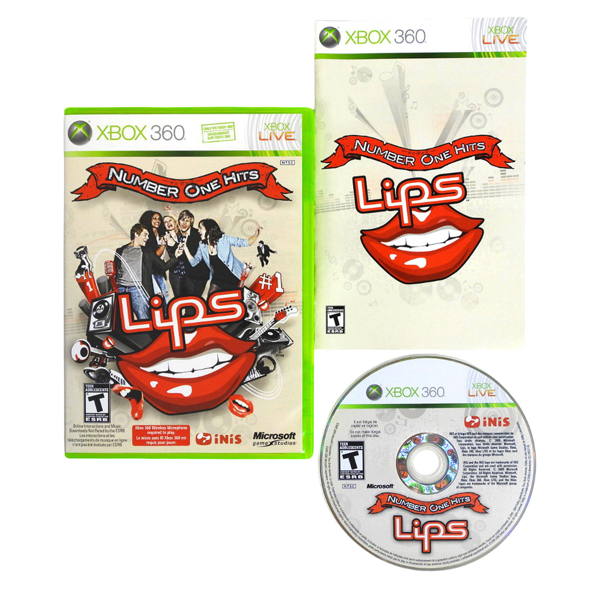 Lips: Number One Hits (Xbox 360)