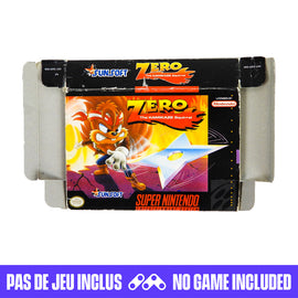 Zero the Kamikaze Squirrel [Box] (Super Nintendo / SNES)