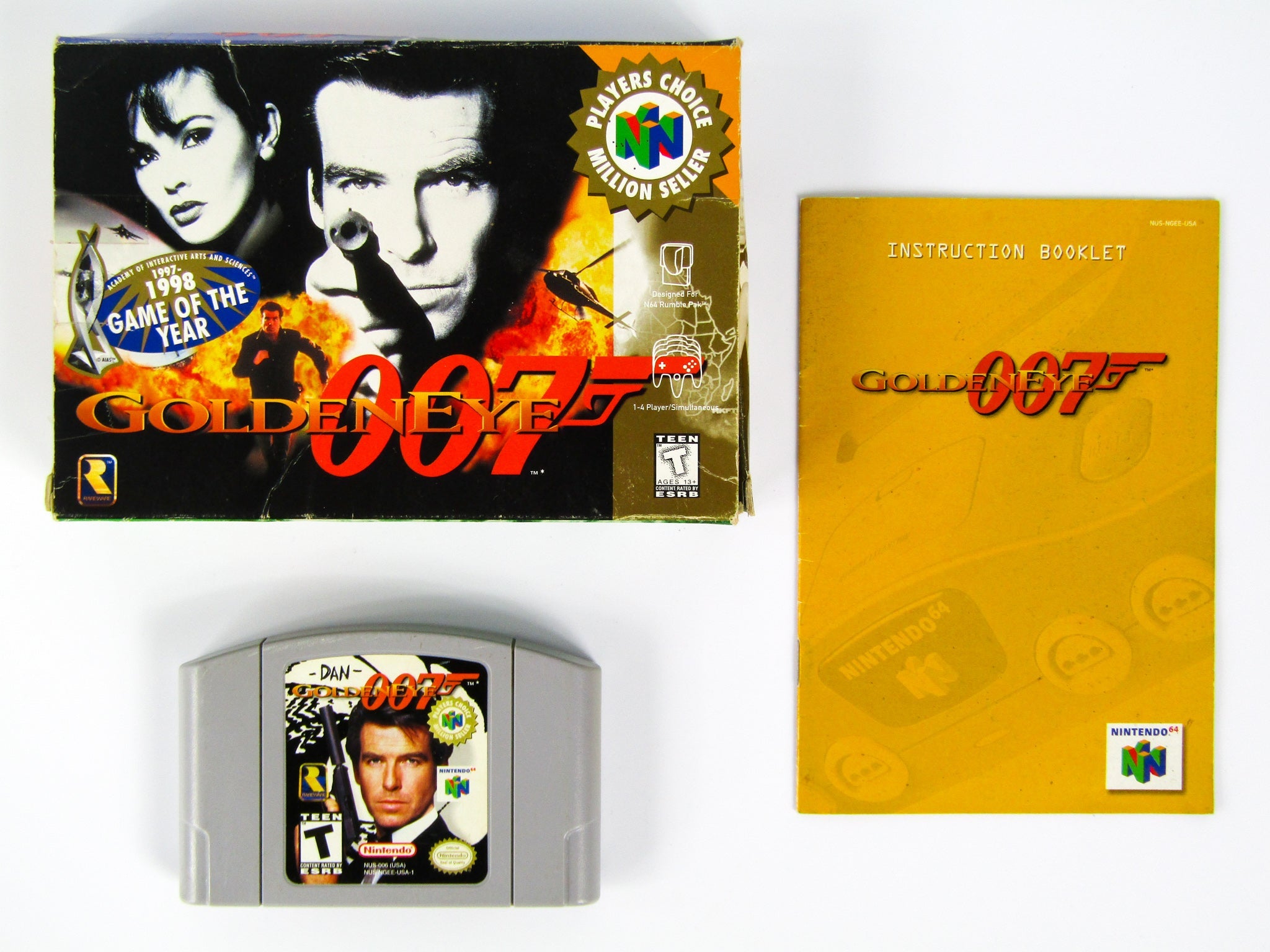 007 GoldenEye [Player's Choice] (Nintendo 64 / N64) - RetroMTL