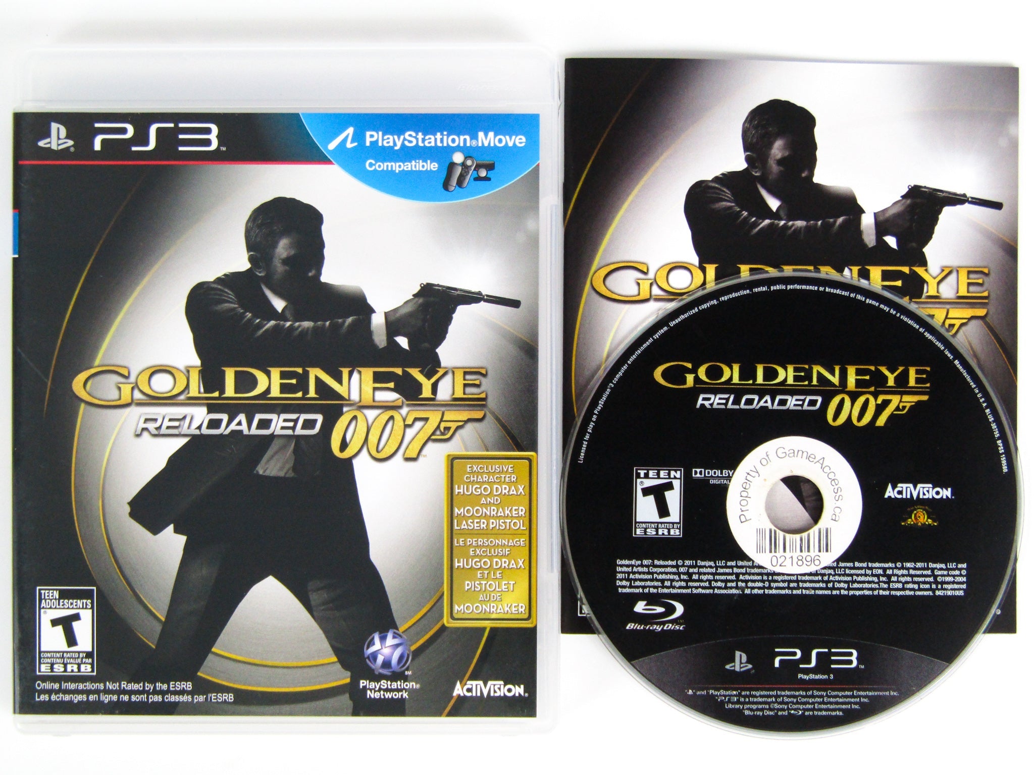 Reloaded Psone GoldenEye 007: Reloaded (Playstation 3 / PS3) – RetroMTL