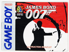007 James Bond [Manual] (Nintendo Game Boy)