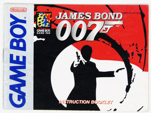 007 James Bond [Manual] (Game Boy) - RetroMTL