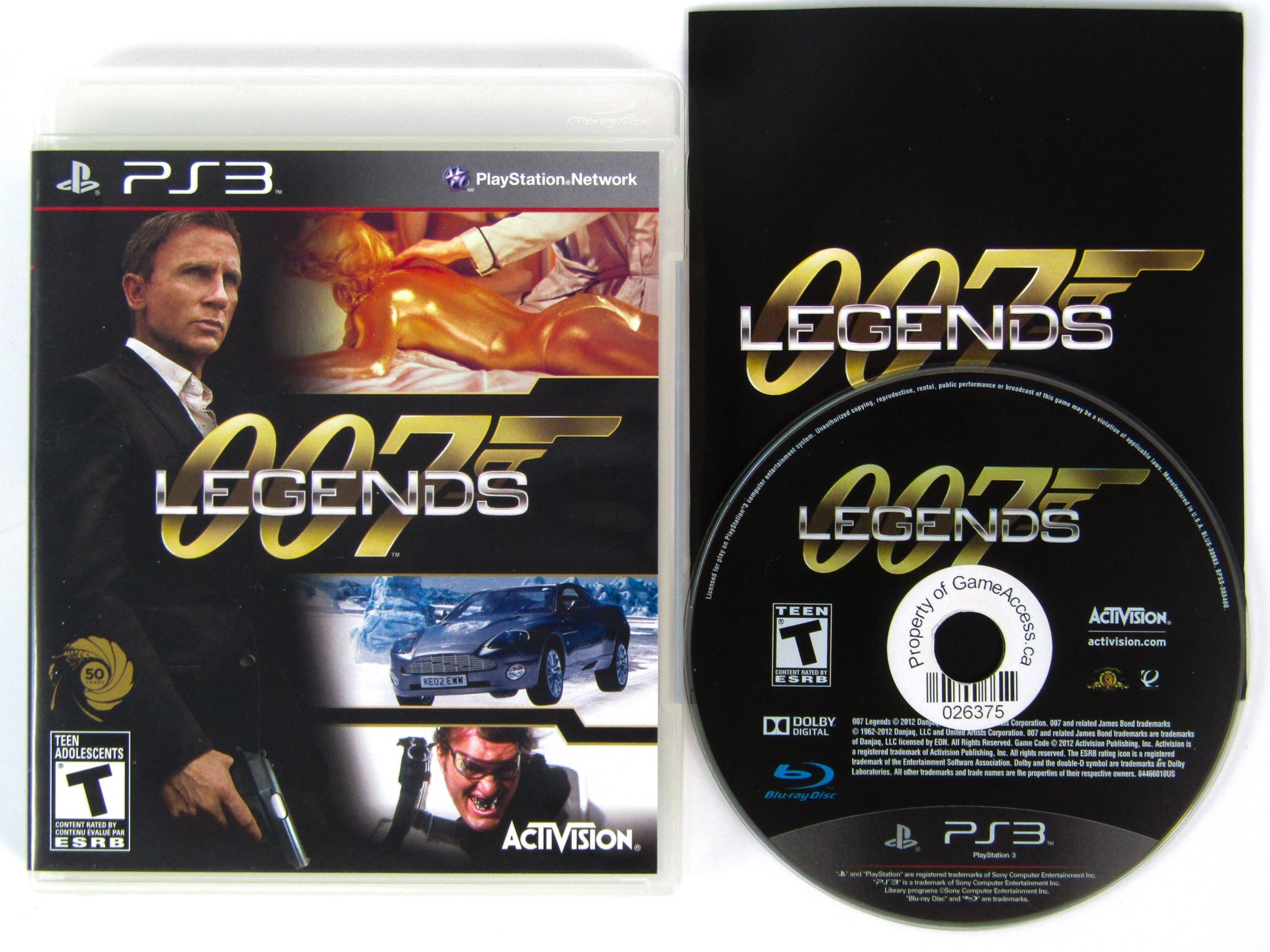 007 Legends (Playstation 3 / PS3) - RetroMTL