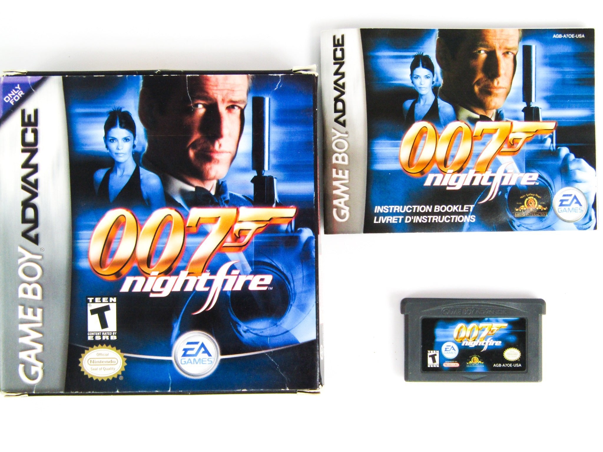 007 : Nightfire [USA] - Nintendo Gameboy Advance (GBA) rom