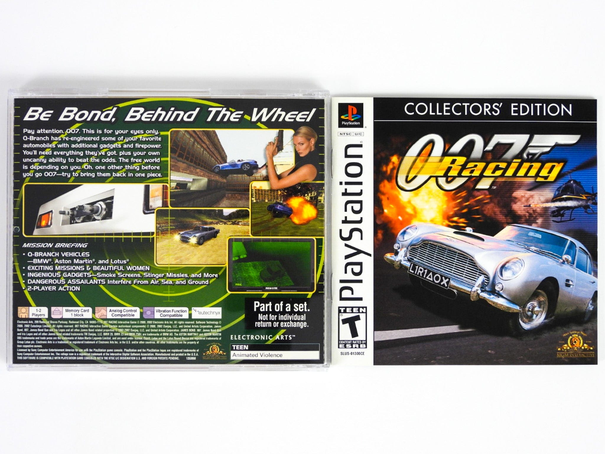 007 Racing [Collector's Edition] (Playstation / PS1) - RetroMTL