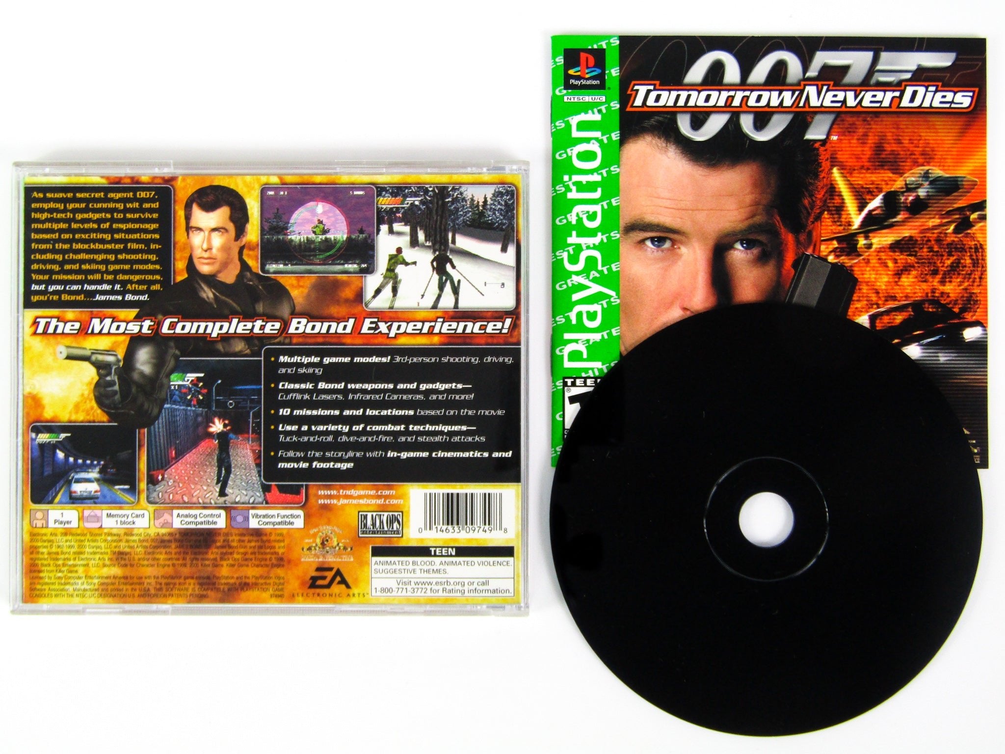 007 Tomorrow Never Dies [Greatest Hits] (Playstation / PS1) - RetroMTL
