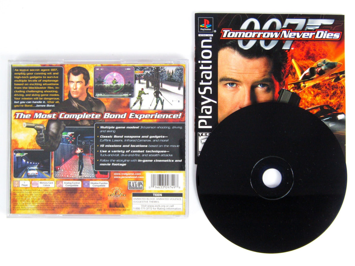 007 Tomorrow Never Dies (Playstation / PS1) – RetroMTL