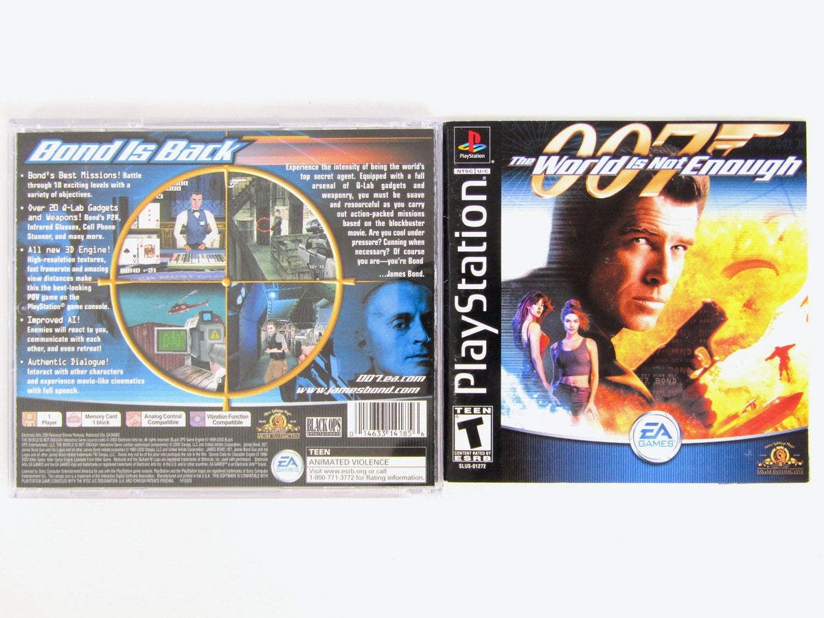 007 World is Not Enough (Playstation / PS1) – RetroMTL