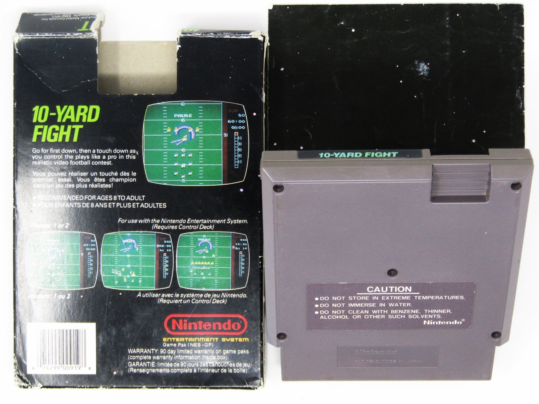 10-Yard Fight [5 Screw] (Nintendo / NES) - RetroMTL