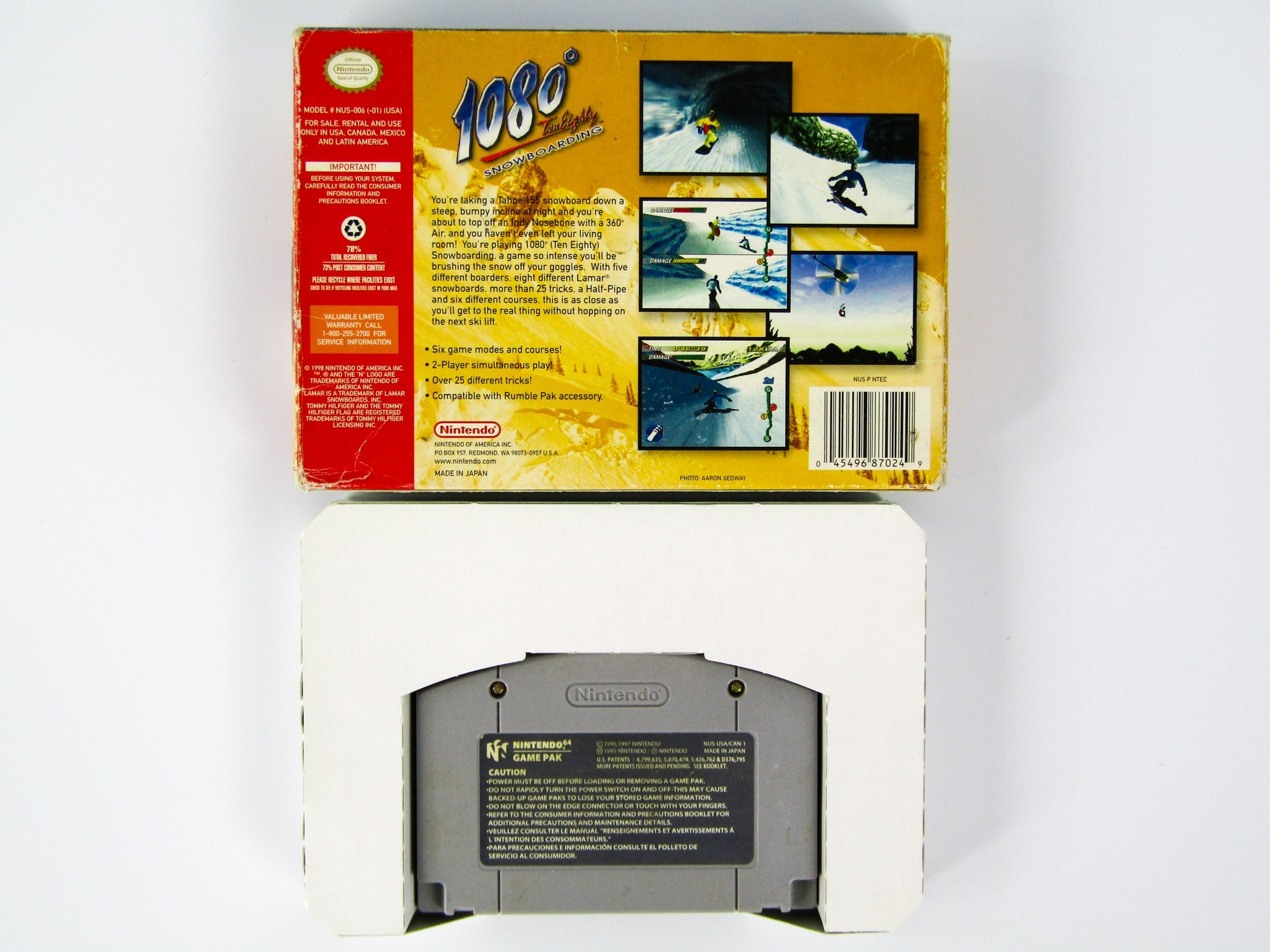 1080 Snowboarding (Nintendo 64 / N64) - RetroMTL