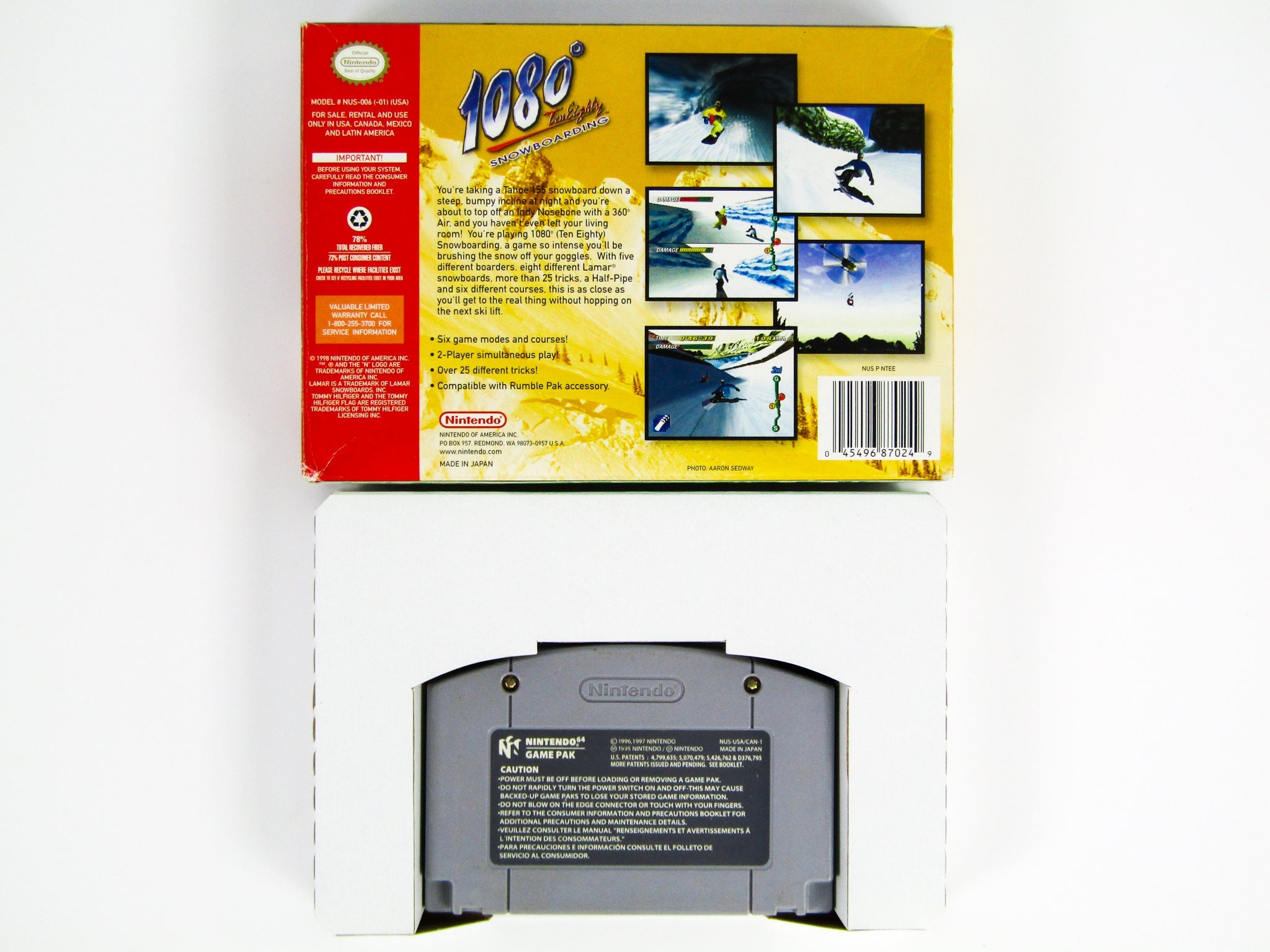 1080 Snowboarding (Nintendo 64 / N64) - RetroMTL